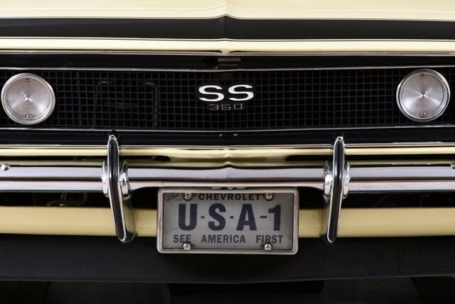 1967 Yellow Chevrolet Camaro Hardtop