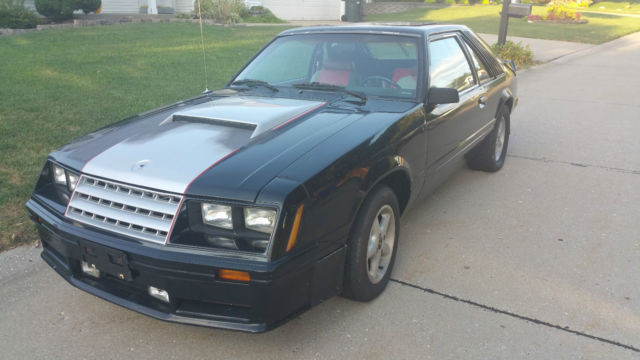 1980 Black Ford Mustang Hatchback
