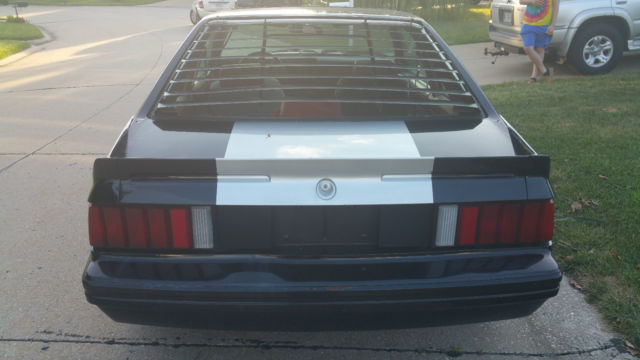 1980 Black Ford Mustang Hatchback