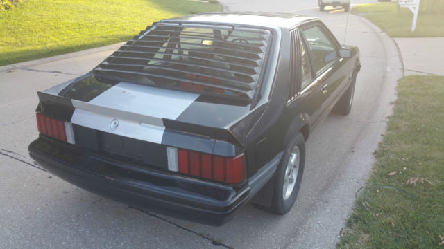 1980 Black Ford Mustang Hatchback
