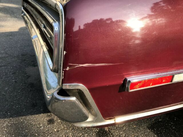 1968 Burgundy Ford Thunderbird Sedan