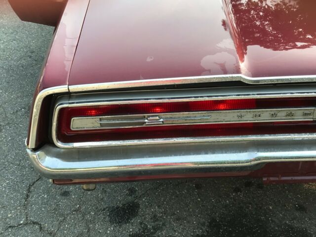 1968 Burgundy Ford Thunderbird Sedan