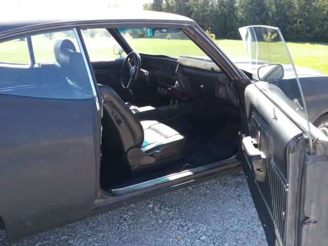 1972 Black primer Chevrolet Chevelle Coupe