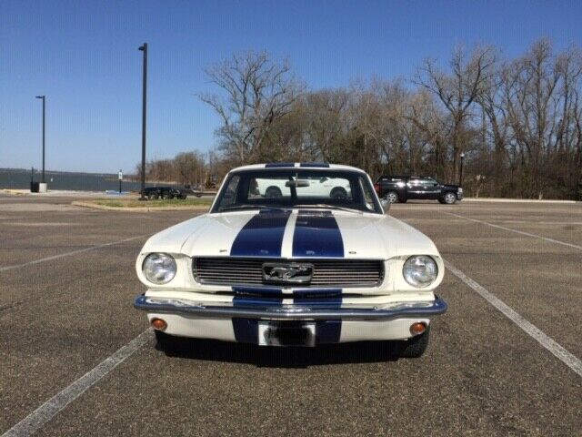 1966 White Ford Mustang Coupe