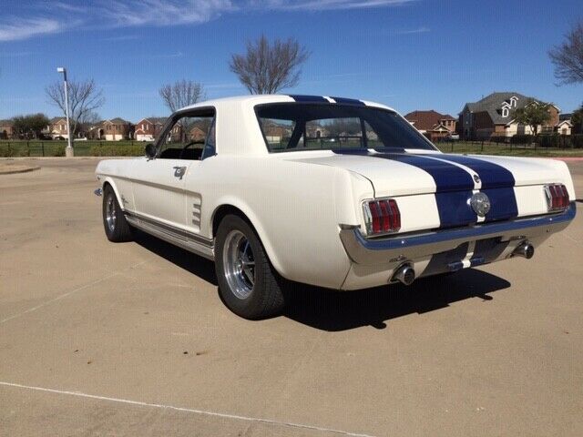 1966 White Ford Mustang Coupe