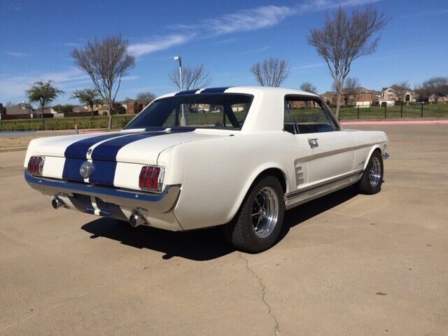 1966 White Ford Mustang Coupe