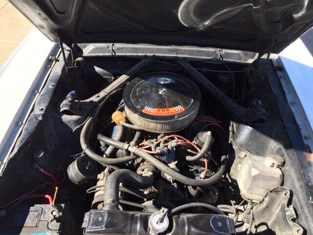 1966 White Ford Mustang Coupe