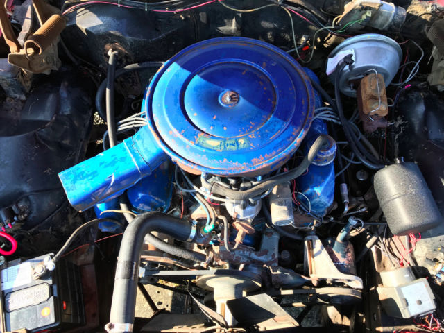 1967 Red Ford Galaxie Convertible