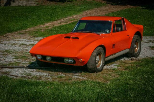 1964 Orange Chevrolet Corvette Coupe
