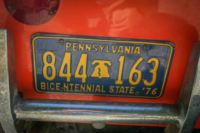 1964 Orange Chevrolet Corvette Coupe