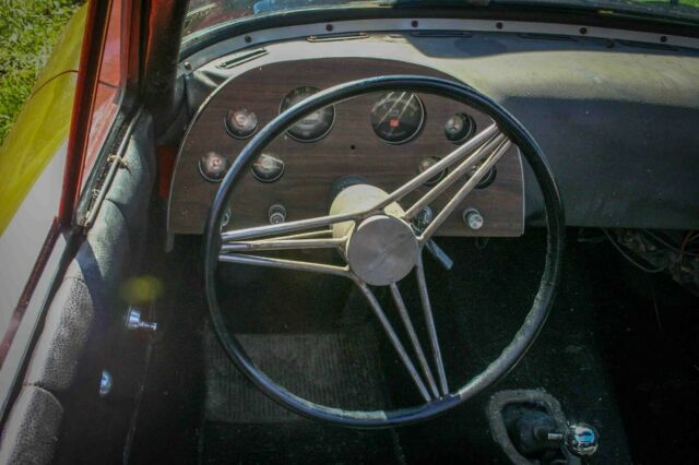 1964 Orange Chevrolet Corvette Coupe