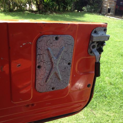 1975 Orange Toyota FJ Cruiser SUV