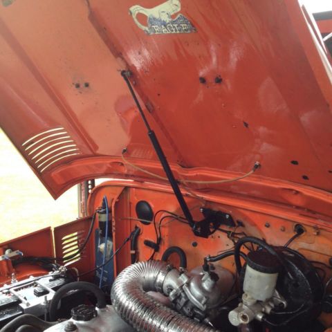 1975 Orange Toyota FJ Cruiser SUV