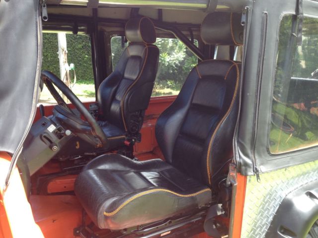1975 Orange Toyota FJ Cruiser SUV
