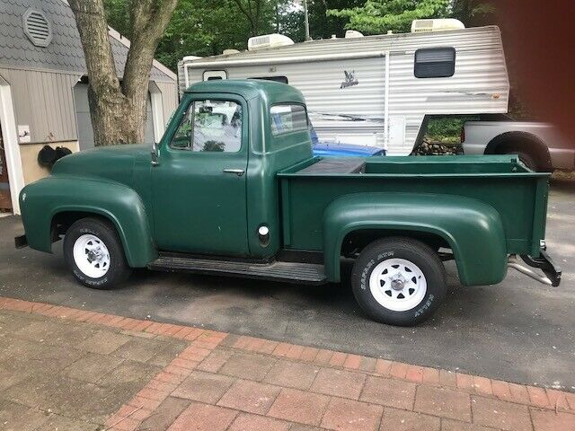 1955 Green Ford F-100