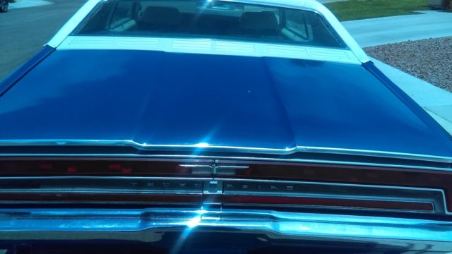 1970 Blue Ford Thunderbird Coupe