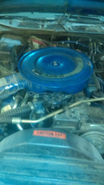 1970 Blue Ford Thunderbird Coupe