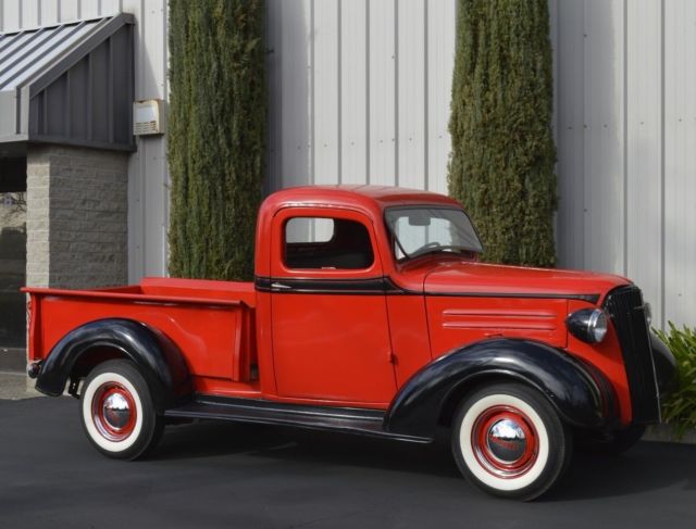 1937 Red Chevrolet Other Pickups Standard Cab Pickup