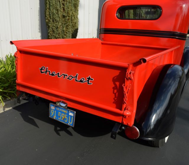 1937 Red Chevrolet Other Pickups Standard Cab Pickup