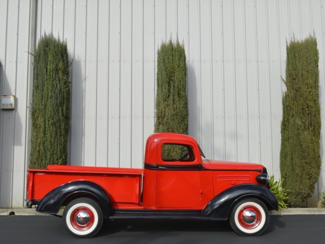 1937 Red Chevrolet Other Pickups Standard Cab Pickup