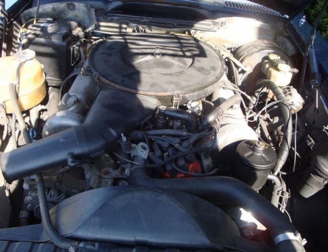 1972 Blue Mercedes-Benz 350 SLC Coupe