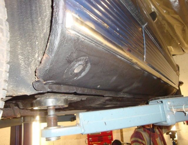 1972 Blue Mercedes-Benz 350 SLC Coupe