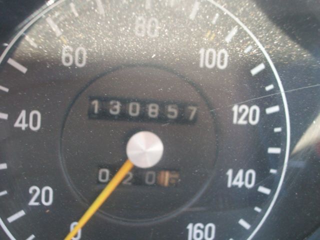 1973 White Mercedes-Benz 400-Series Convertible