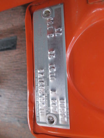 1973 BURNT ORANGE Ford Bronco 2 DR