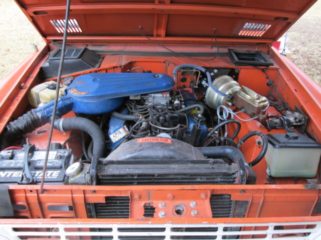 1973 BURNT ORANGE Ford Bronco 2 DR