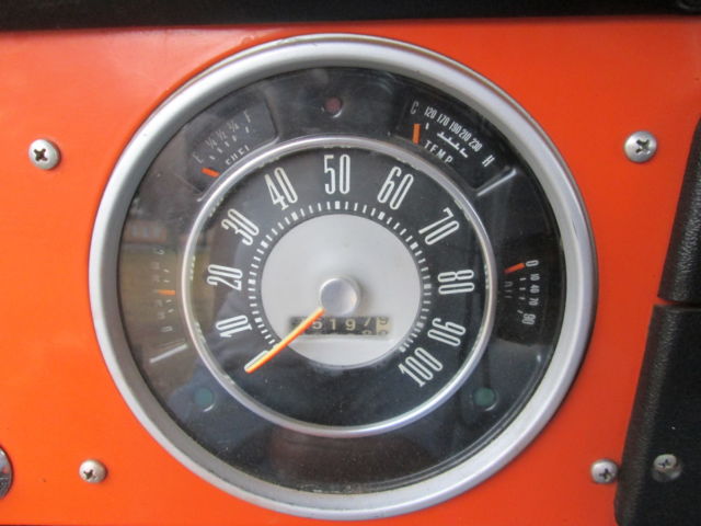 1973 BURNT ORANGE Ford Bronco 2 DR