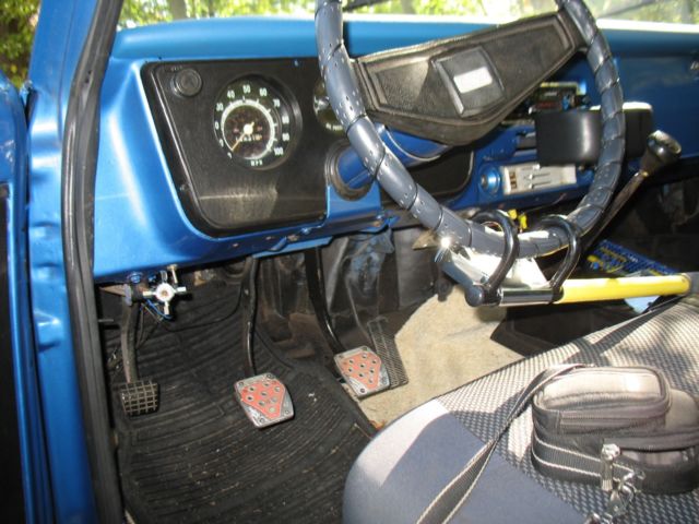 1971 Blue Chevrolet C-10 stepside