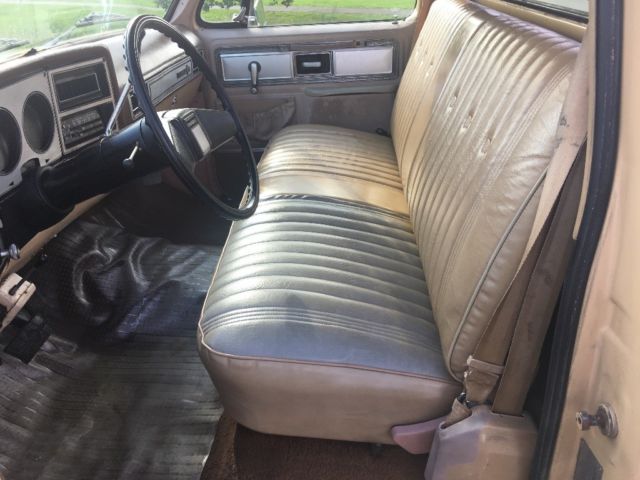 1978 Tan Chevrolet C-10 Lwb