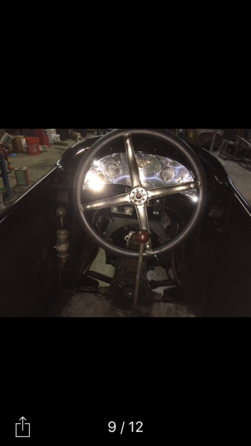 1938 Black Ford Single seat racecar Handmade