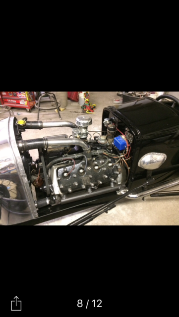 1938 Black Ford Single seat racecar Handmade