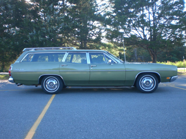 1970 Green Ford Galaxie Wagon