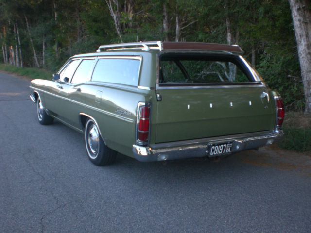 1970 Green Ford Galaxie Wagon