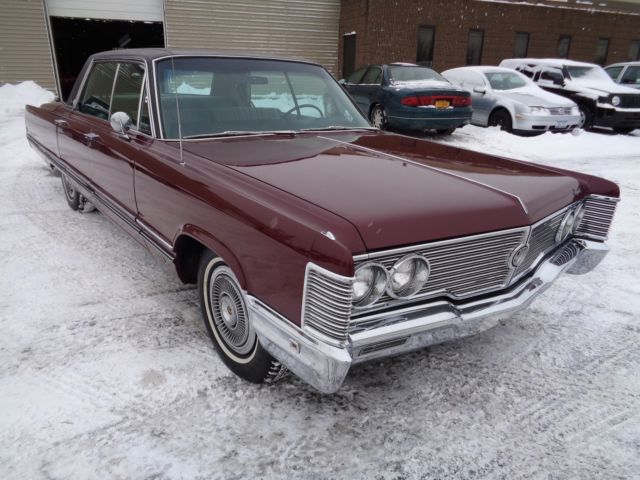 1968 Burgundy Chrysler Imperial Sedan