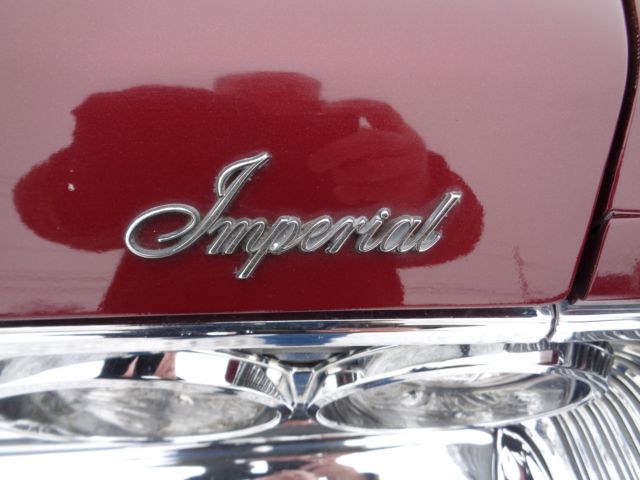 1968 Burgundy Chrysler Imperial Sedan