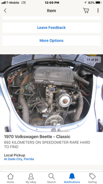 1972 Gray Volkswagen Beetle - Classic Hatchback