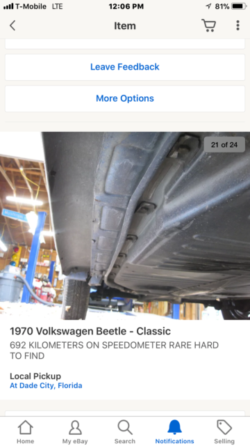 1972 Gray Volkswagen Beetle - Classic Hatchback