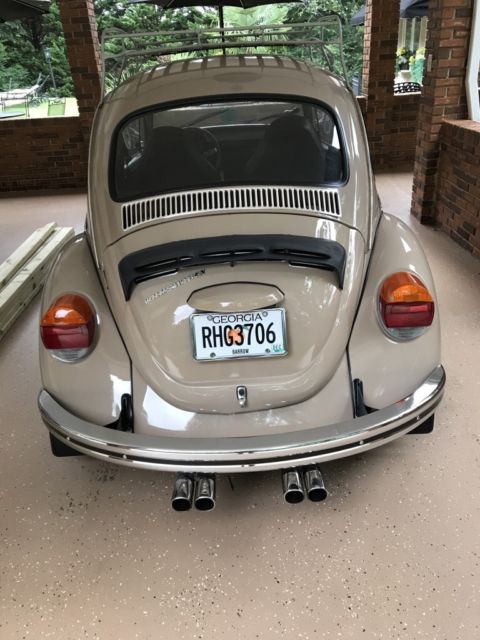 1973 Tan Volkswagen Beetle - Classic Coupe