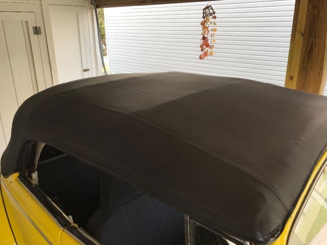 1971 Yellow Volkswagen Beetle - Classic Convertible