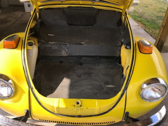 1971 Yellow Volkswagen Beetle - Classic Convertible