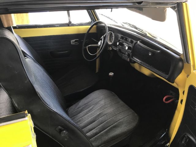 1971 Yellow Volkswagen Beetle - Classic Convertible