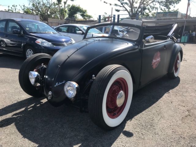 1968 Black Volkswagen Beetle - Classic Convertible