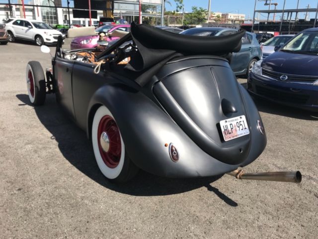 1968 Black Volkswagen Beetle - Classic Convertible