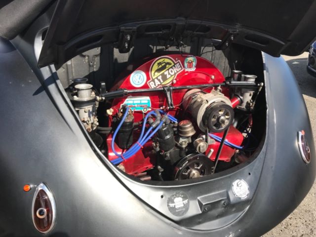 1968 Black Volkswagen Beetle - Classic Convertible