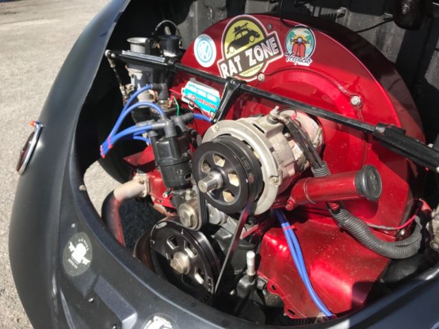 1968 Black Volkswagen Beetle - Classic Convertible