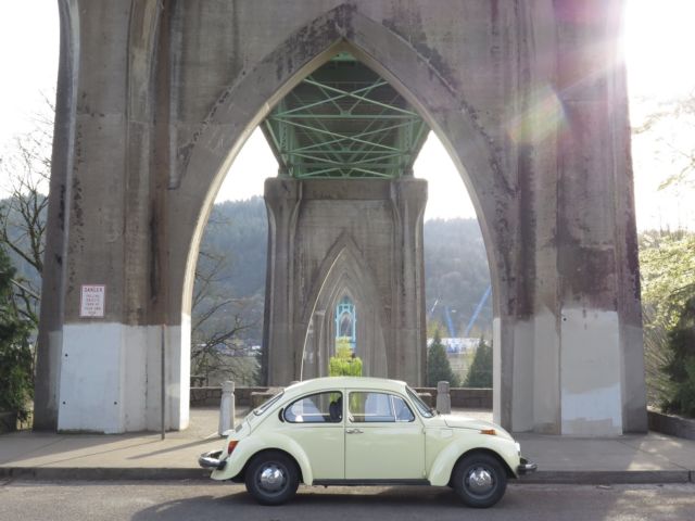 1974 Yellow (Cream) Volkswagen Beetle - Classic Coupe