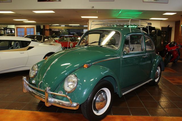 1965 Green Volkswagen Beetle-New Coupe
